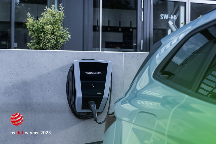 HEIDELBERG Wallbox gewinnt Red Dot Award: Product Design 2023